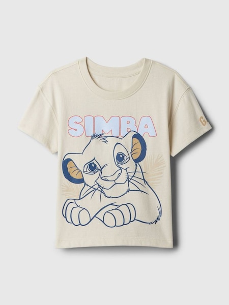 Beige Disney Lion King Short Sleeve Crew Neck T-Shirt (6mths-5yrs) (867946) | £10