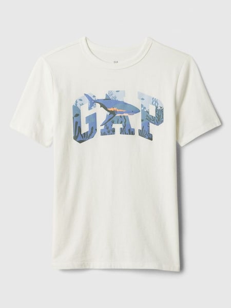 White Graphic Crew Neck Short Sleeve T-Shirt (4-13yrs) (870903) | £10