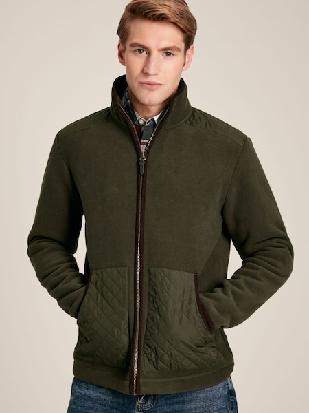 Greenfield Green Full Zip Fleece Jacket (871207) | £79.95
