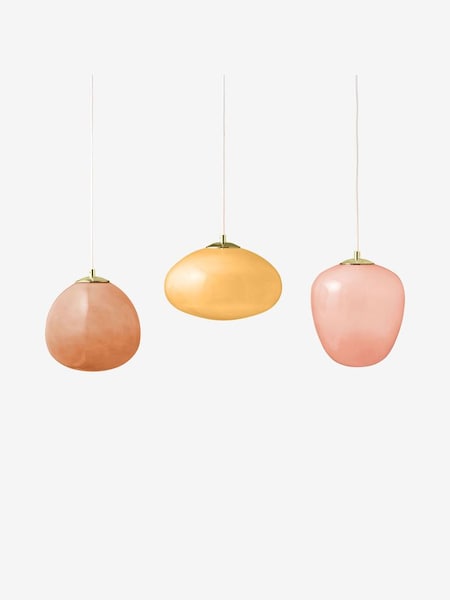 Adrianne Linear Pendant Light in Pink (873571) | £249