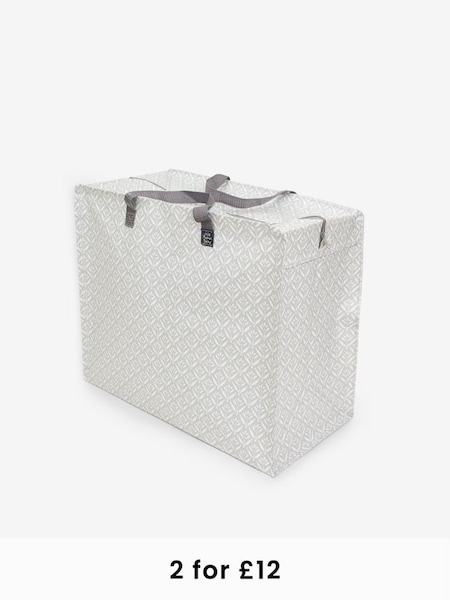 Grey Batik Enormous Storage Bag (879820) | £7