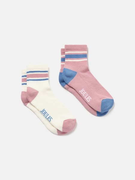 Volley Pink/White Tennis Socks 2PK (880135) | £9.95