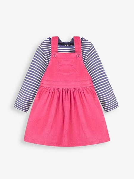 Raspberry Girls' Classic Cord Dress & Stripe Top Set (884322) | £17