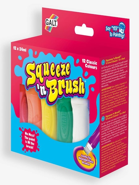 Galt Squeeze n Brush 12 Classic Colours (886424) | £8