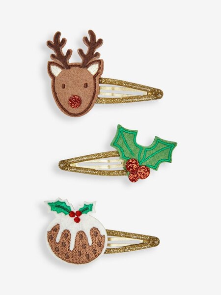 3-Pack Christmas Clips in Multi (898031) | £7.50