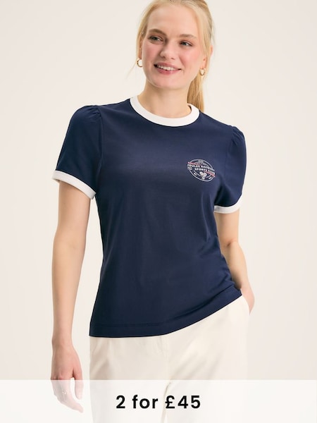 Erin Navy blue Short Sleeve T-Shirt (901319) | £24.95