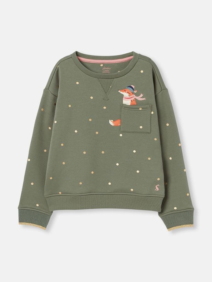 Joules girls deals sweatshirt