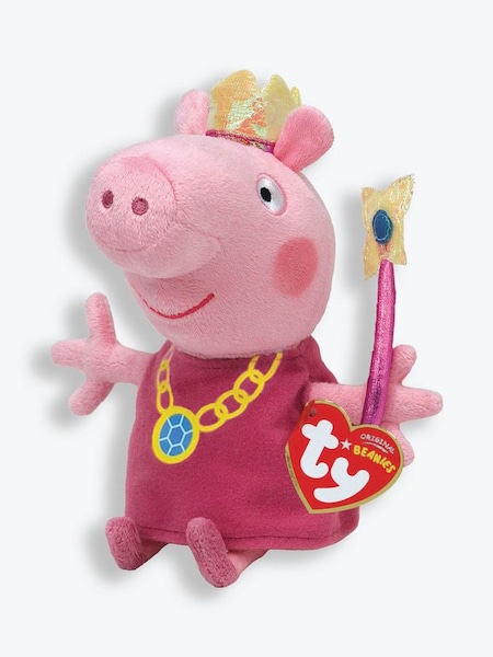Ty Peppa Pig Princess Beanie (917190) | £8