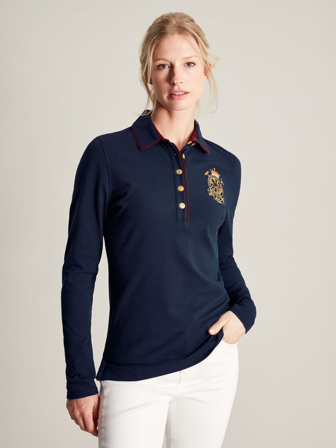 Buy Women s Polo Shirts Print Online Joules UK