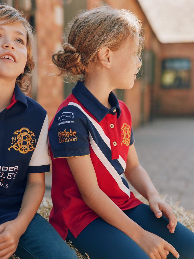 Joules girls polo shirt clearance