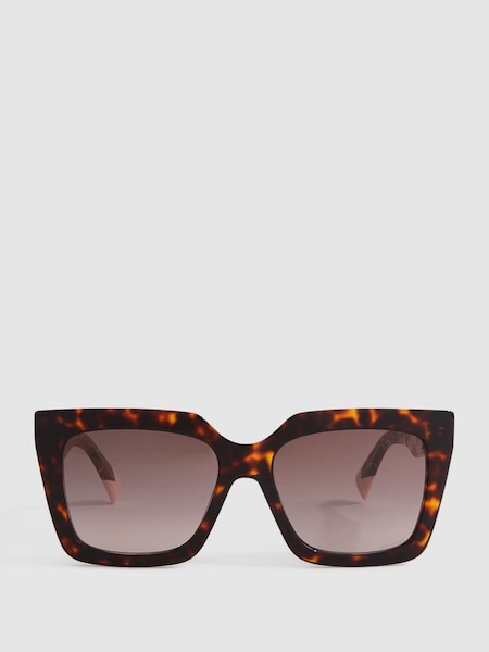 Missoni Eyewear Tortoiseshell Sunglasses in Tortoise (939918) | £245