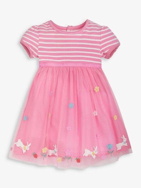 Pink Bunny Tulle Party Dress (942718) | £19