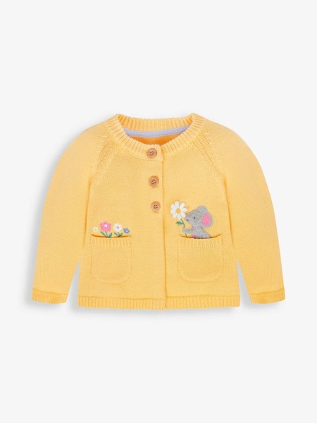 Mouse Pocket Cardigan in Yellow (945130) | £17