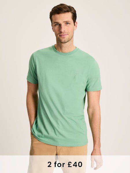 Denton Green Plain Jersey Crew Neck T-Shirt (947001) | £24.95