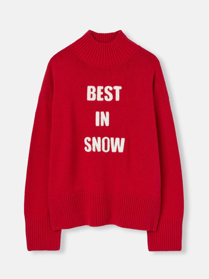 Joules red jumper online