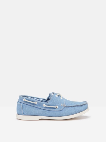 Joules X Chatham Blue Jetty Deck Shoes (959823) | £59