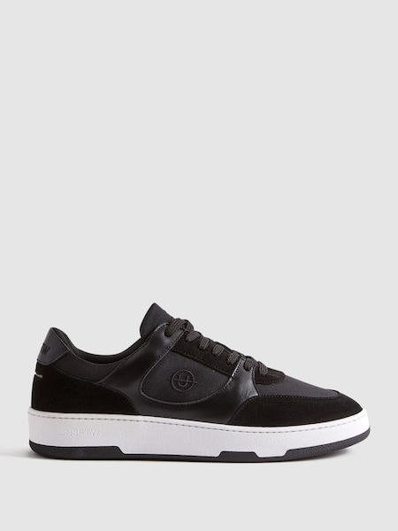 Unseen Footwear Noirmont Trainers in White/Black (962209) | £185