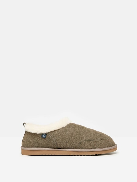 Men's Lazydays Tan Brown Faux Fur Lined Slippers (964991) | £39.95