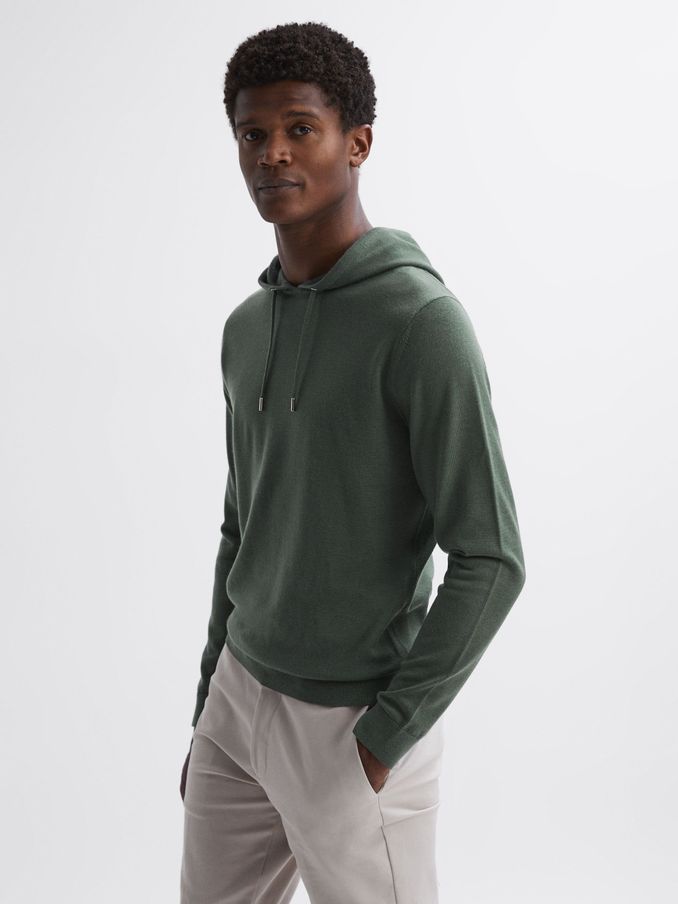 Mens green hoodie uk online