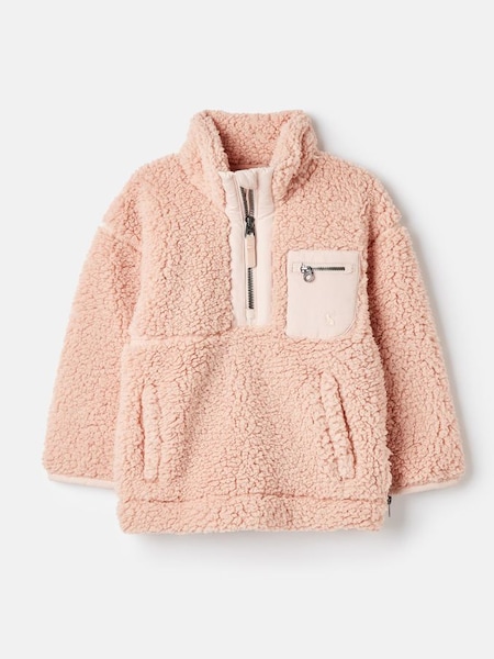 Tilly Rose Pink Half Zip Fleece (988918) | £34.95 - £40.95