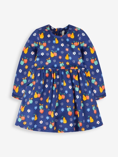 Navy Girls' Fruit & Flower Dress (993527) | £13