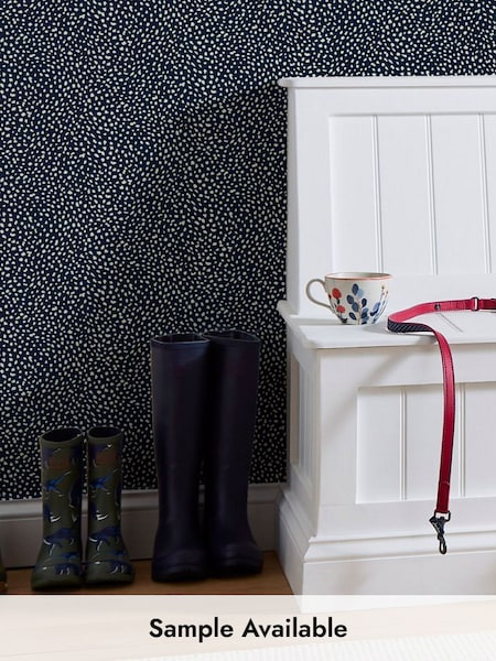 French Navy Guinea Spot Wallpaper Wallpaper (A83668) | £48