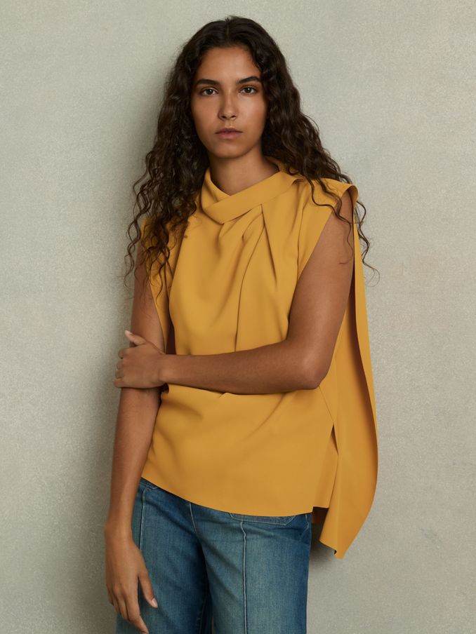 Reiss yellow top shop