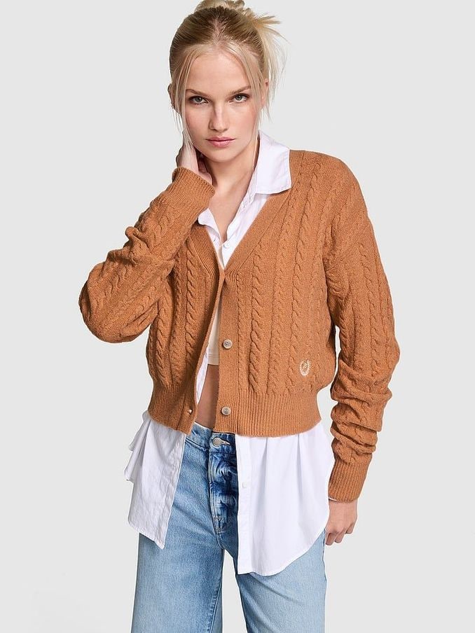 Victoria secret pink cardigan outlet