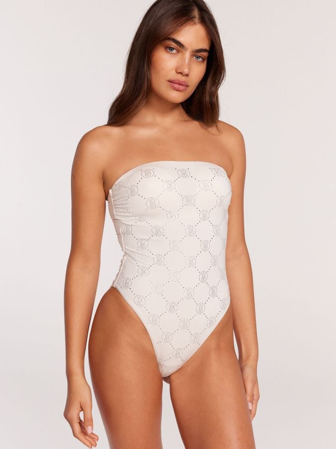 Strapless swimwear uk clearance