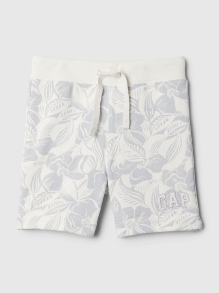 Grey Logo Pull On Baby Shorts (Newborn-5yrs) (B05271) | £10