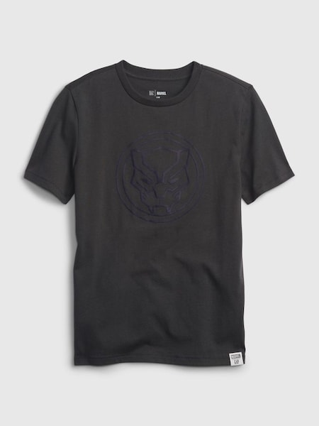 Grey Organic Cotton Graphic Short Sleeve T-Shirt (B07256) | £14
