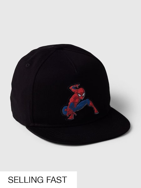 Black Marvel Spiderman Baseball Hat (B12136) | £15