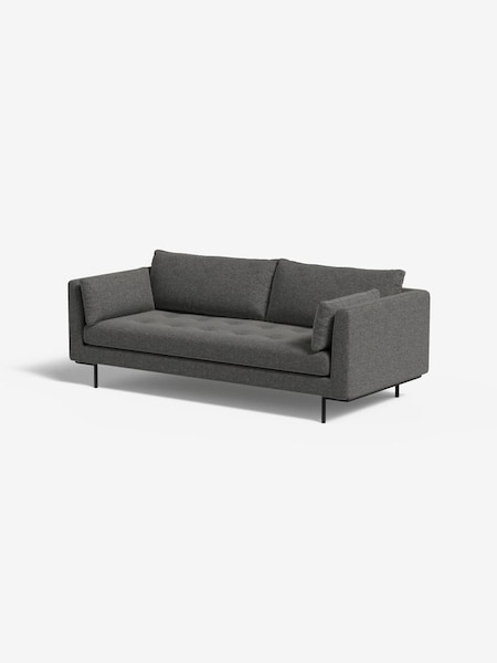 Harlow 3 Seater Sofa in Textured Weave Stone Grey (B14868) | £1,099