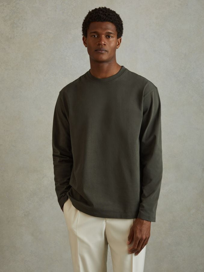 Mens Longsleeve T Shirts Tops Sweatshirts REISS
