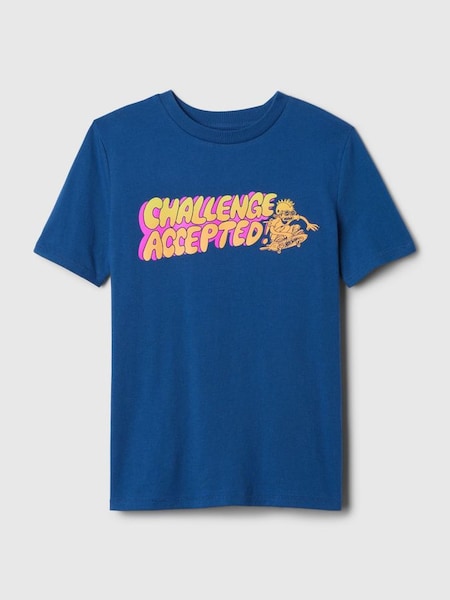 Blue Hot Wheels Graphic Short Sleeve T-Shirt (4-13yrs) (B26228) | £14