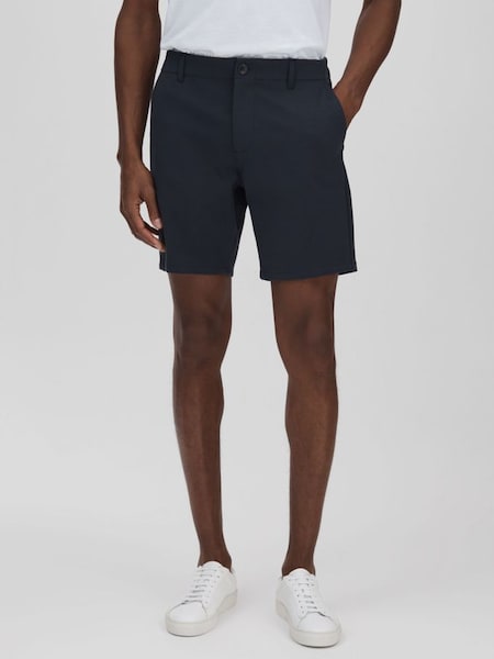 Paige Tailored Shorts in Deep Anchor (B27925) | £180