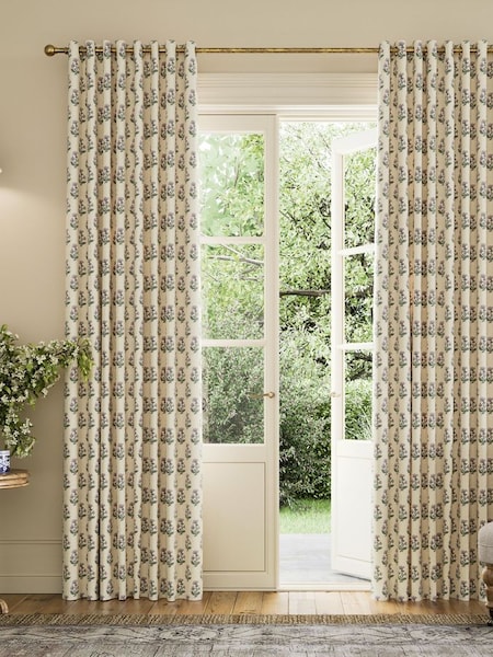 Violet Flame Chronicle Quilted Curtains NCU0TH3823