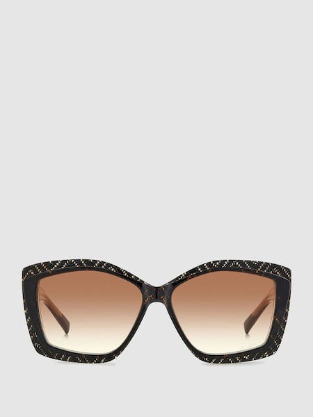 Missoni Eyewear Square Detail Sunglasses in Brown (B38344) | £229
