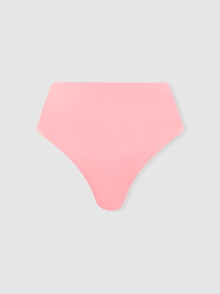 Bondi Born High Rise Bikini Bottoms in Pink (B38945) | £100