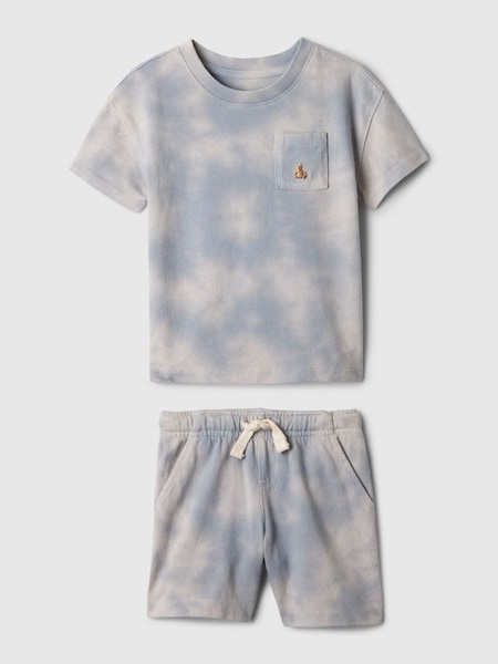 Grey Tie-Dye Shorts Set (12mths-5yrs) (B39222) | £30