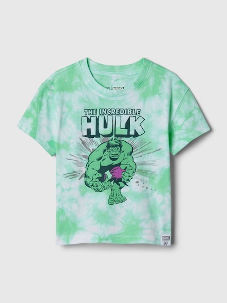 Green Hulk Marvel Graphic Short Sleeve Baby T-Shirt (12mths-5yrs) (B44464) | £14