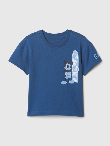 Blue Disney Graphic Short Sleeve Crew Neck T-Shirt (B52402) | £12