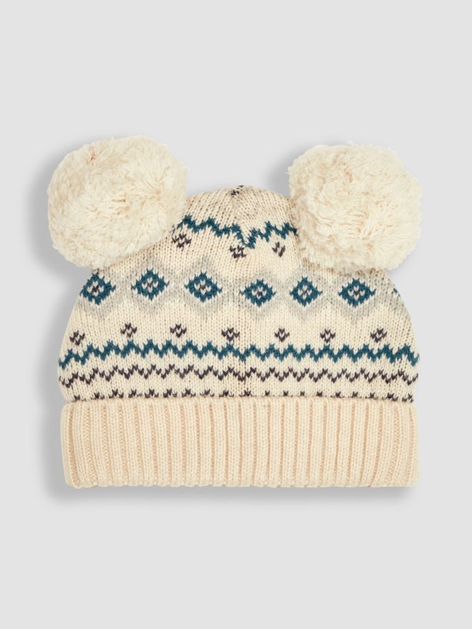 Cream Baby Hats JoJo Maman Bebe