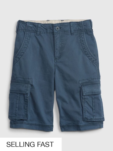 Blue Cargo Shorts (B56690) | £25
