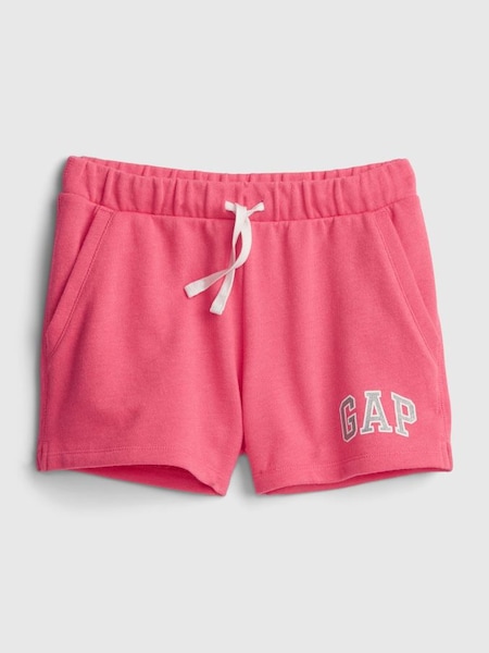 Pink Logo Pull On Shorts (4-13yrs) (B57736) | £12