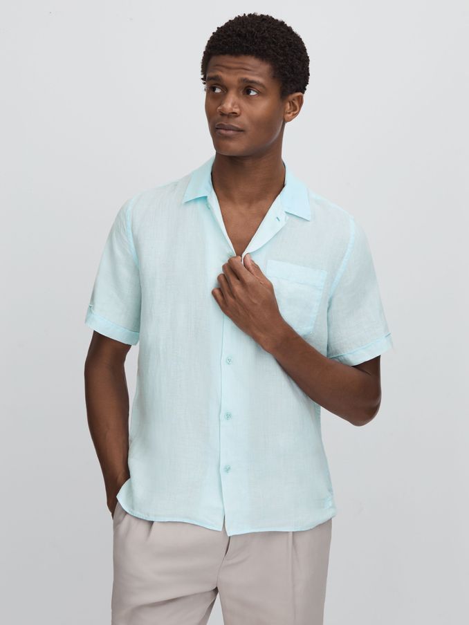Mens Beachwear Shirts REISS