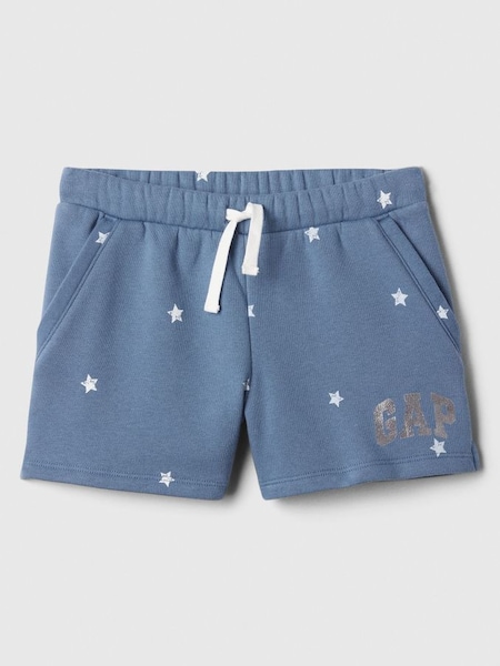 Blue Logo Print Pull On Shorts (4-13yrs) (B65363) | £12