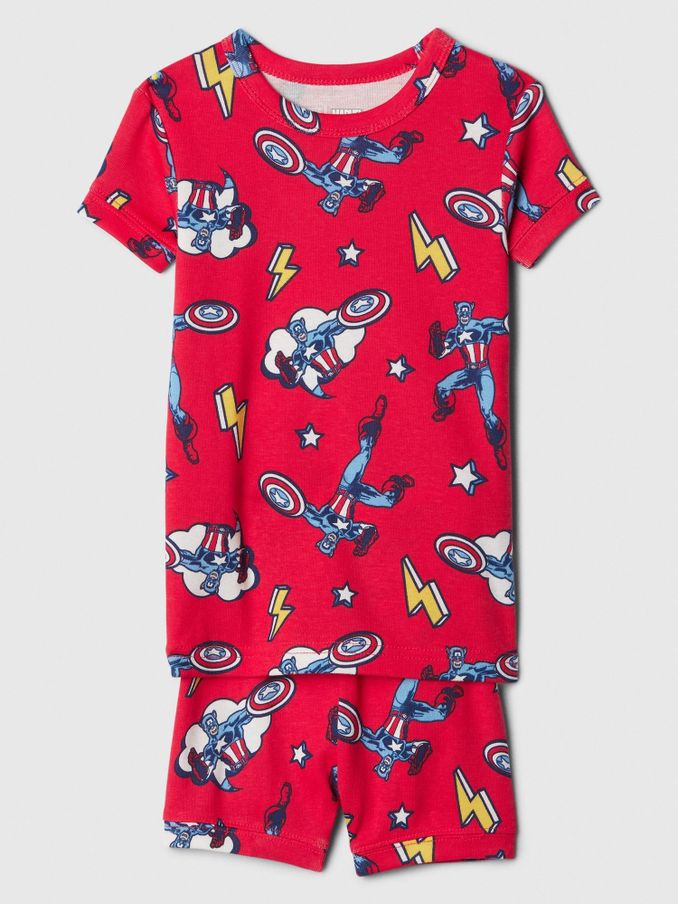 Buy Newborn Unisex Older Girls Younger Boys Pyjamas Marvel Charactershop Online Gap UK