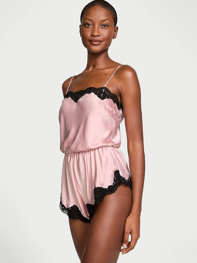 Pink victoria secret jumpsuit cheap