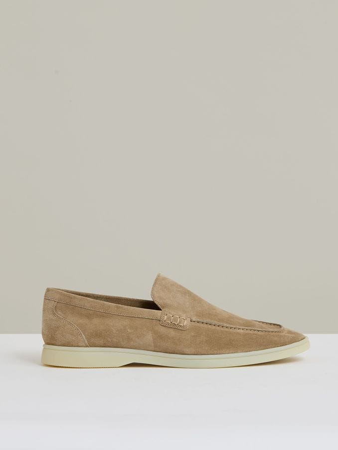 Buy Men s SUEDE LOAFER Footwear Online Reiss UK